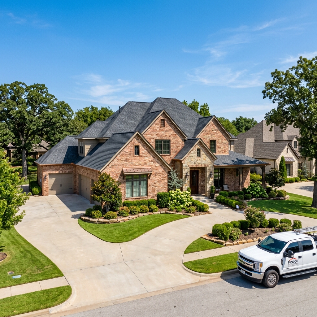 Premium Roofing Services in McAlester Oklahoma by Proof Construction