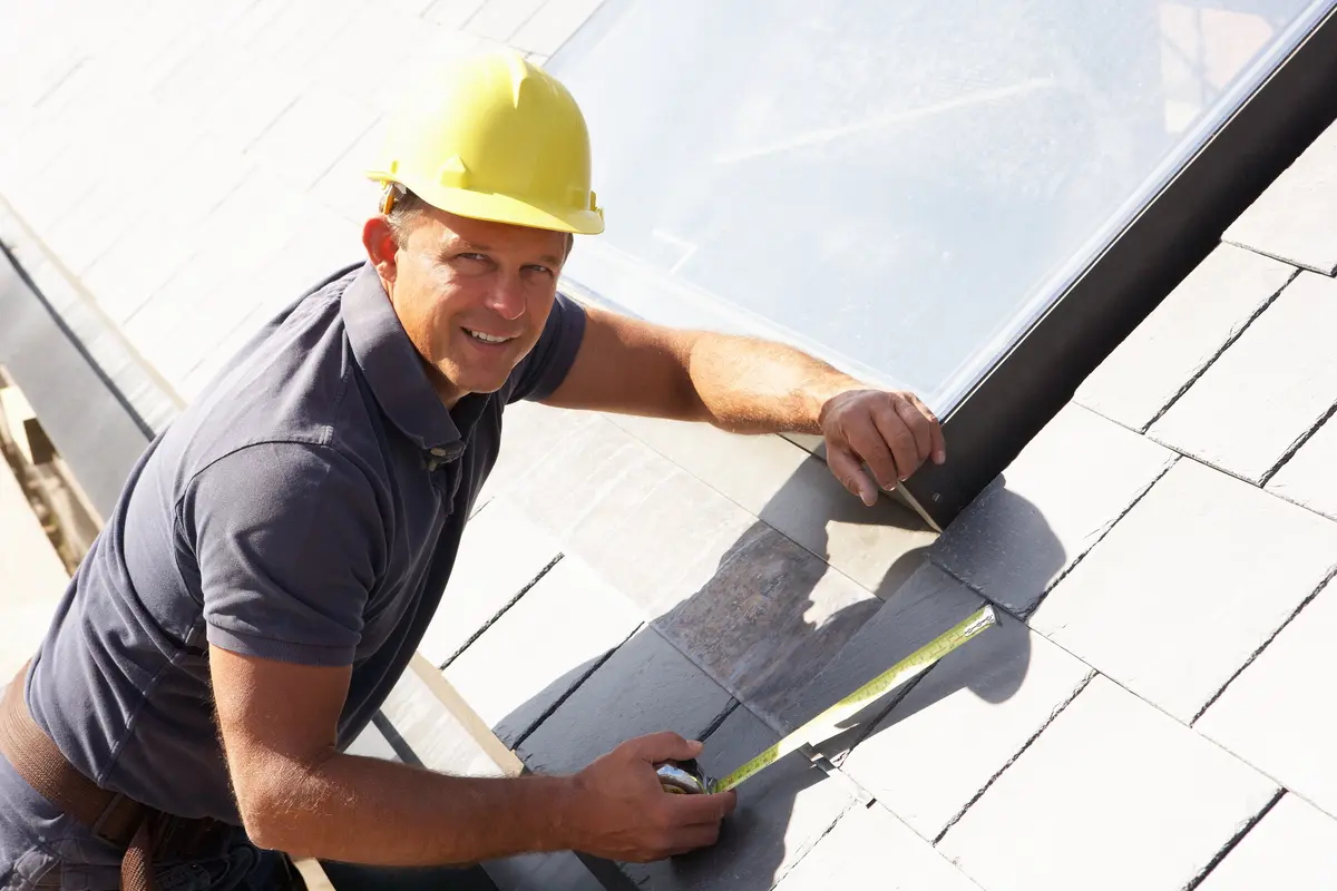 Complete roof replacement with architectural shingles
